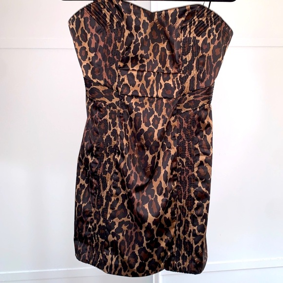 GUESS leopard print dress - Picture 2 of 6